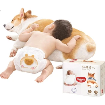 Подгузники-трусики Huggies Soft Cute Corgi XL, 28 шт, для 12-17 кг