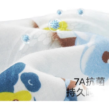 Пеленка-одеяло Babycare для новорожденных хлопковая терморегулирующая Moonlight Blue 90×90см
