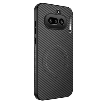 Чехол Carbon Shield with Ring для Nothing Phone (4a) с поддержкой беспроводной зарядки gray