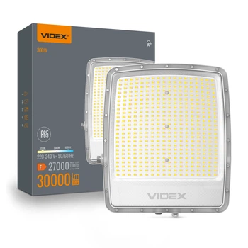 LED прожектор VIDEX F5 300W 3000-5000-6500K 230V White VL-F5-300CW 29258