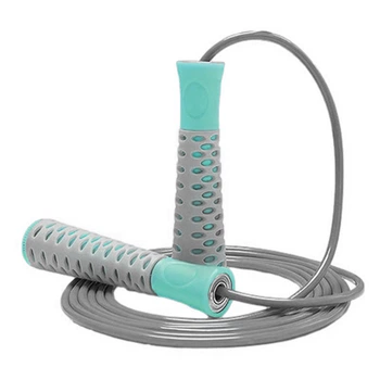 Скакалка PowerPlay Jump Rope PRO+ 4206 сіро-м'ятна 2,75 м (PP_4206_Grey)