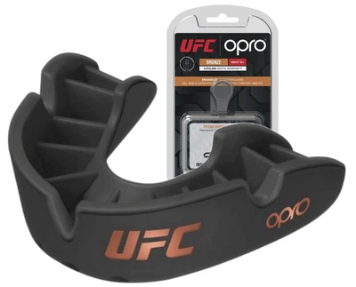 Капа OPRO Bronze UFC чорна доросла (UFC_Bronze_Bl)