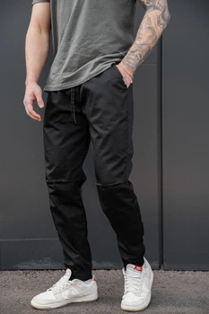 Чоловічі Трикотажні Штани Джогери Without Bayraktar27 3XL Black