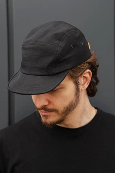 Чоловіча Нейлонова Бейсболка Camp Cap Without Oracul Black