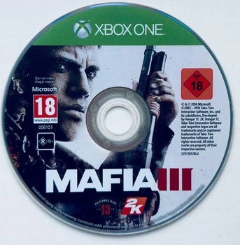 Диск для Xbox One - Mafia III, англ, Б/У