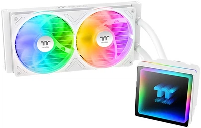 Система охолодження Thermaltake AIO TH240 V3 ARGB Snow (4711658544674)