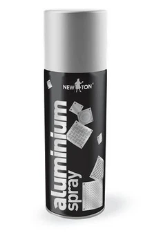 Емаль спец. призн. NEW TON алюмінієвий ALUMINIUM, аер. 400 мл