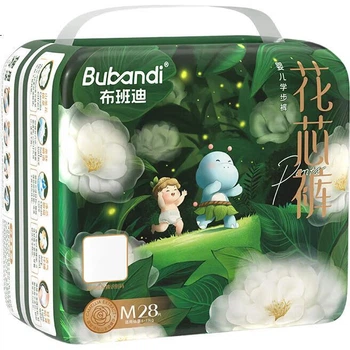 Подгузники-трусики Bubandi Camellia Core M, 112 шт, ультратонкие, унисекс