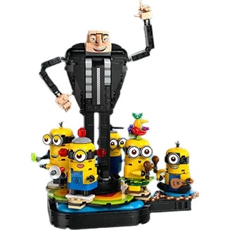 Конструктор LEGO Minions Ґру та Міньйони 839 деталей