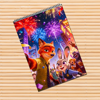Блокнот Зоотрополис Zootopia (30126)