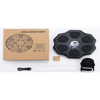 Настінний музичний боксерський тренажер TS-5563 bluetooth перезаряджуваний акумулятор