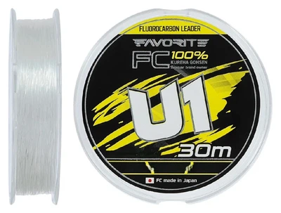 Флюорокарбон Favorite U1 FC 30m 0.165mm 1.92kg