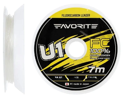 Флюорокарбон Favorite U1 FC 7m 1.05mm 60.62kg