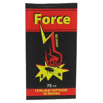 Гель от тараканов и муравьев FORCE 75 мл - 431965
