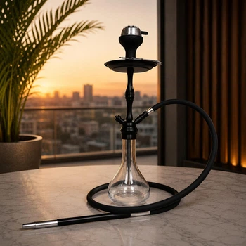 Кальян Hookah Ozzy Neo Black Plus высотой 55 см на 1 персону