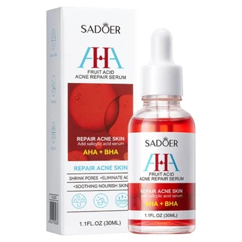 Сироватка для обличчя проти акне Sadoer Fruit Acid Acne Repair Serum, 30 мл