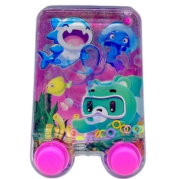 Водная игра с кругами Морские животные (РОЗОВЫЙ) MIC 258-Q24