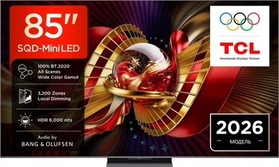 Телевизор TCL MiniLED 85" 85C8L