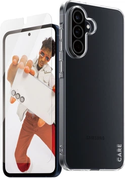 Zestaw ochronny CARE by PanzerGlass Fashion 2-in-1 Protection Bundle do Samsung Galaxy A56 Transparent (5715685016103)