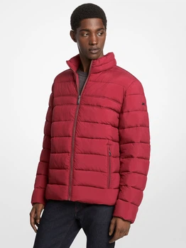 Куртка демисезонная мужская Michael Kors 876874505 L Бордовая (1159864119)
