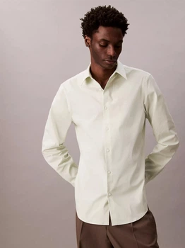 Рубашка хлопковая мужская Calvin Klein 590358098 2XL Зеленая (1159865601)