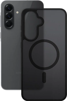 Etui Crong Hybrid MATTE Magnetic do Samsung Galaxy A56 Black (CRGHMMSGA56BLK)