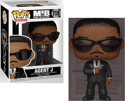 Фигурка Funko Pop! Агент Джей №718 — Люди в чёрном (Men in Black) | Виниловая коллекционная фигурка 10 см