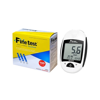 Акционный набор Глюкометр Finetest auto-coding Premium + 100 тест-полосок Южная Корея (2052-44619)