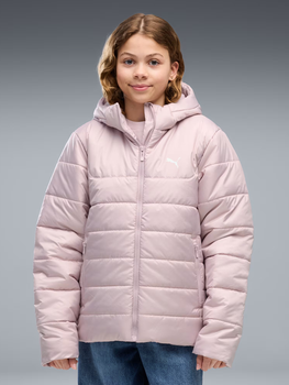 Подростковая демисезонная куртка для девочки Puma Essentials 68522649 158-164 см Misty Pink (4070033518595)