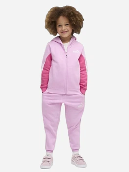 Детский спортивный костюм (толстовка + штаны) для девочки Puma Essentials Block 69499447 92-98 см Mauve Glow (4070033577493)