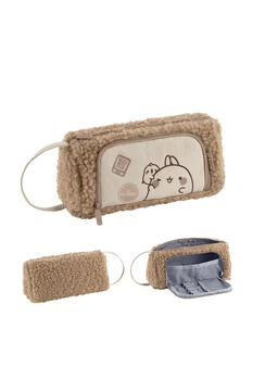 Пенал школьный Kite Molang цвет коричневый KITE ЦБ-00297729