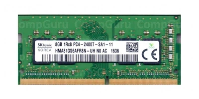 Оперативна пам'ять для ноутбука SK hynix 8GB DDR4 2400MHz SO-DIMM 1Rx8 (HMA81GS6AFR8N-UH)