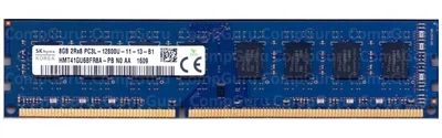 Оперативная память для ПК SK hynix 8GB DDR3L 1600MHz UDIMM (HMT41GU6BFR8A-PB)