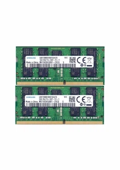 Комплект оперативной памяти для ноутбука Samsung 32GB (2x16GB) DDR4 2400MHz SO-DIMM ECC 2Rx8 (M474A2K43BB1-CRCQ)