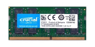 Оперативная память для ноутбука Crucial 16GB DDR4 2400MHz SO-DIMM (CT16G4S24AM.M16FE)