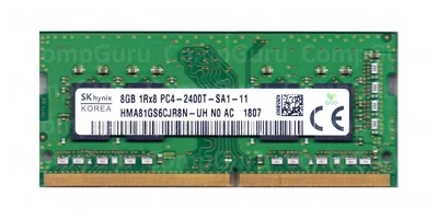 Оперативная память для ноутбука SK hynix 8GB DDR4 2400MHz SO-DIMM 1Rx8 (HMA81GS6CJR8N-UH) код CG-383796816