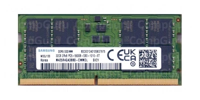 Оперативна пам'ять для ноутбука Samsung 32GB DDR5 5600MHz SO-DIMM 2Rx8 (M425R4GA3BB0-CWM0L)