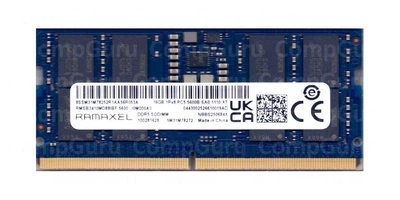 Оперативна пам'ять для ноутбука Ramaxel 16GB DDR5 5600MHz SO-DIMM 1Rx8 (RMSB3410MD88IBF-5600)