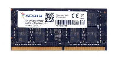 Оперативная память для ноутбука ADATA 16GB DDR4 2933MHz SO-DIMM (AO1P29KCST2-BYASSB)