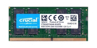 Оперативная память для ноутбука Crucial 8GB DDR4 2400MHz SO-DIMM (CT8G4SFD824A.M16FB)
