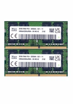 Комплект оперативної пам'яті для ноутбука SK hynix 64GB (2x32GB) DDR4 3200MHz SO-DIMM 2Rx8 (HMAA4GS6AJR8N-XN)