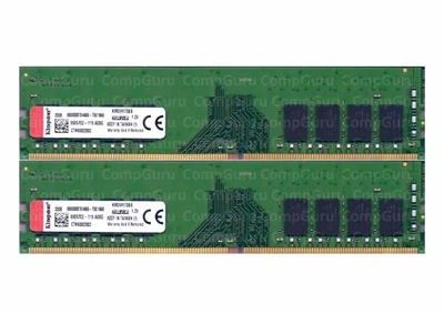 Комплект оперативної пам'яті для ПК Kingston 16GB (2x8GB) DDR4 2666MHz UDIMM 1Rx8 (HP26D4U9S8ME-8)