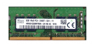 Оперативна пам'ять для ноутбука SK hynix 8GB DDR4 2400MHz SO-DIMM 1Rx8 (HMA81GS6MFR8N-UH) код CG-383796819