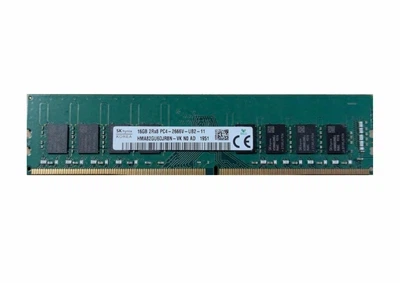 Оперативна пам'ять для ПК SK hynix 16GB DDR4 2666MHz UDIMM 2Rx8 (HMA82GU6DJR8N-VK)