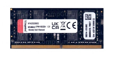 Оперативна пам'ять для ноутбука Kingston 32GB DDR4 3200MHz SO-DIMM (KF432S20IB/32)