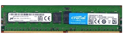 Оперативна пам'ять для сервера Crucial 8GB DDR4 2133MHz RDIMM (CT8G4RFS4213.18FA2)