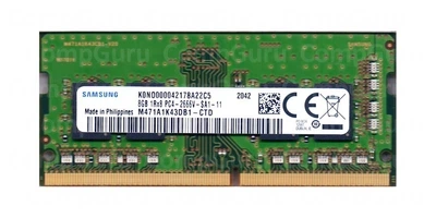 Оперативная память для ноутбука Samsung 8GB DDR4 2666MHz SO-DIMM 1Rx8 (M471A1K43DB1-CTD)