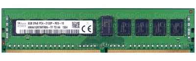 Оперативная память для сервера SK hynix 8GB DDR4 2133MHz RDIMM 2Rx8 (HMA41GR7MFR8N-TF)