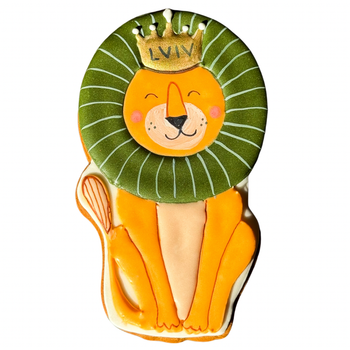 Пряник Лев корона 7х12см 90г