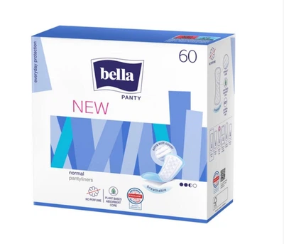 Щоденні гігієнічні прокладки Bella Panty New 60 шт